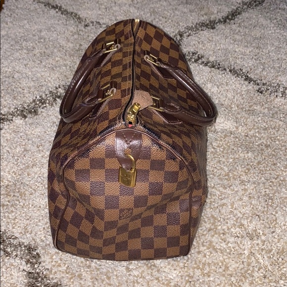 Louis Vuitton Speedy 30 Damier Ebene Satchel - Picture 3 of 16